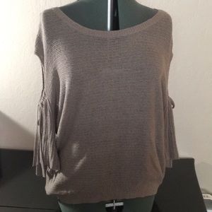 Knit off the shoulder top by Express